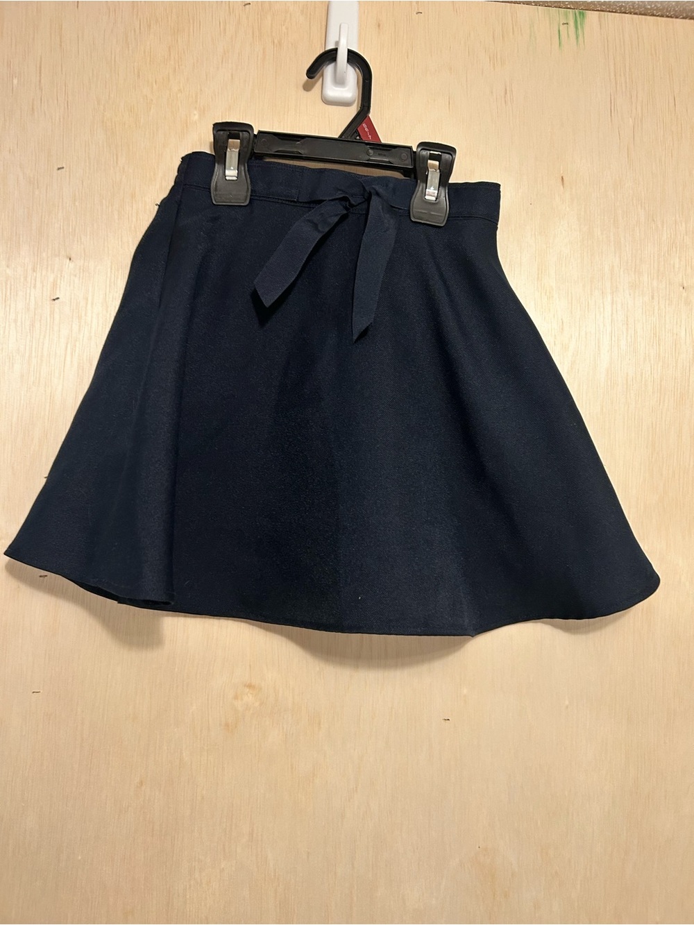 Izod Navy Circle Skirt with Tie Waist